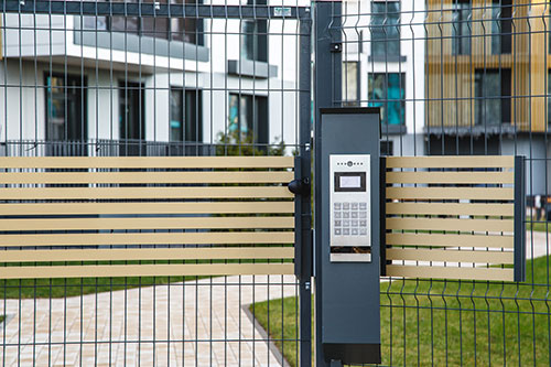 strata security system gate