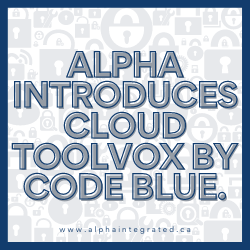 Alpha Introduces Cloud ToolVox by Code Blue