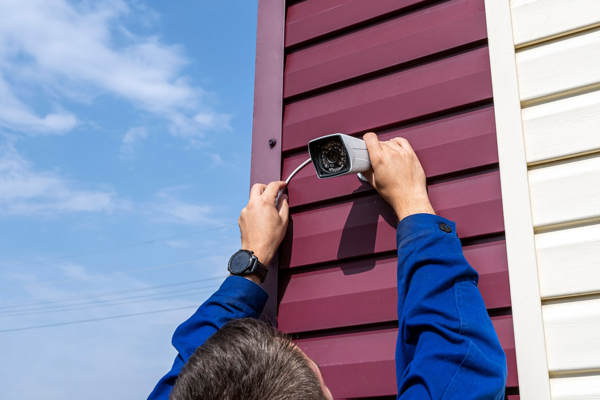 Determining Key Areas for Video Surveillance of an Outdoor Site