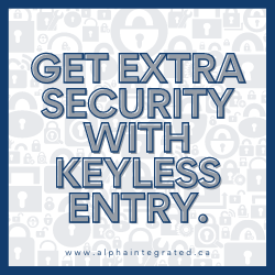 Get Extra Security with Keyless Entry