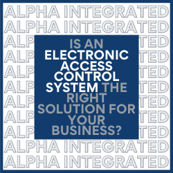 Is an Electronic Access Control System the Right Solution for Your Business