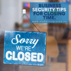 Business Security Tips for Closing Time